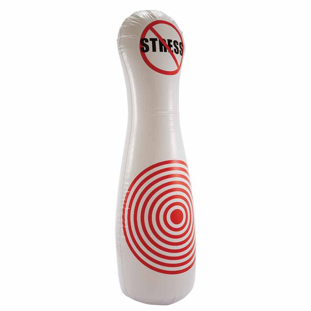 Punching ball quille gonflable anti stress