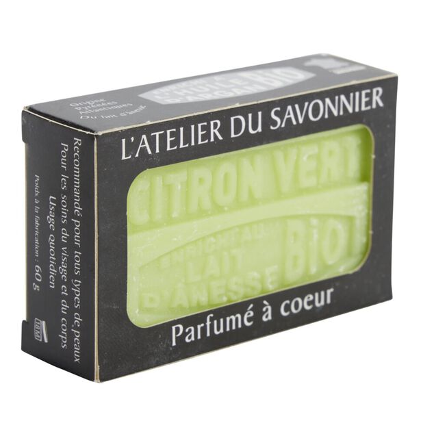 Savon au lait d'ânesse 60gr L'artisan Savonnier (plusieurs modèles)