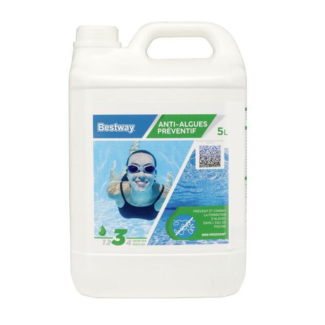 Anti algues piscine pr&eacute;ventif 5L