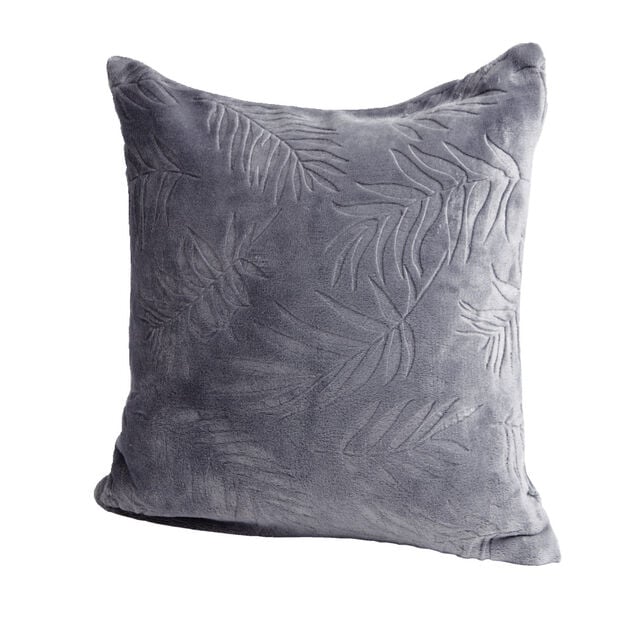 Housse de coussin gaufr&eacute; 40x40cm polyester 240g/m&sup2; - 3 coloris