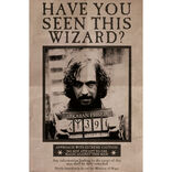 Poster Harry Potter - Wanted Sirius Black
