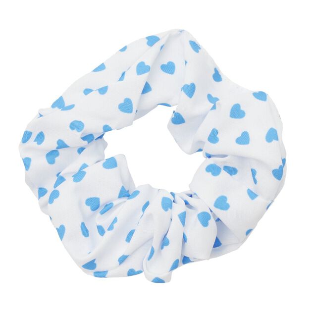 Chouchou à cheveux en tissu imprimé Ø10cm (3 modèles)