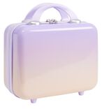Vanity 10L d&eacute;grad&eacute; pastel rose et violet 31x16xH23,5cm