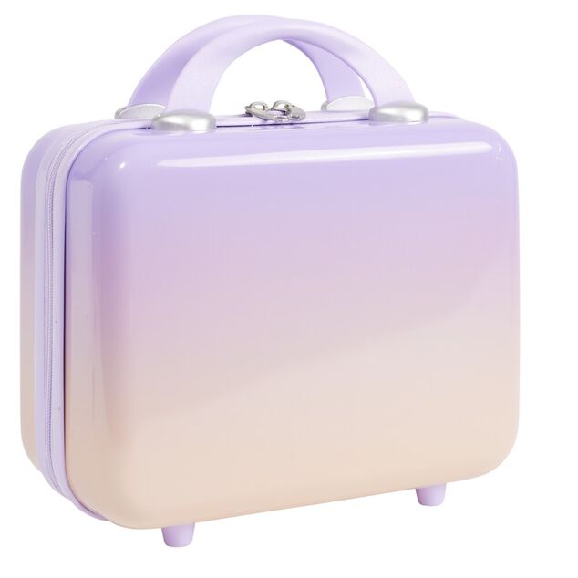 Vanity 10L d&eacute;grad&eacute; pastel rose et violet 31x16xH23,5cm