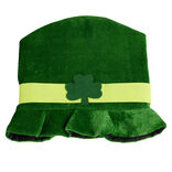 Chapeau haut-de-forme Saint-Patrick taille adulte polyester vert