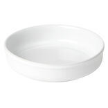 Plat à four crème brûlée blanc