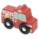 Mini v&eacute;hicule en bois L.20x9 cm