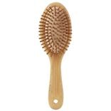Brosse &agrave; cheveux ovale en bambou 7x25cm