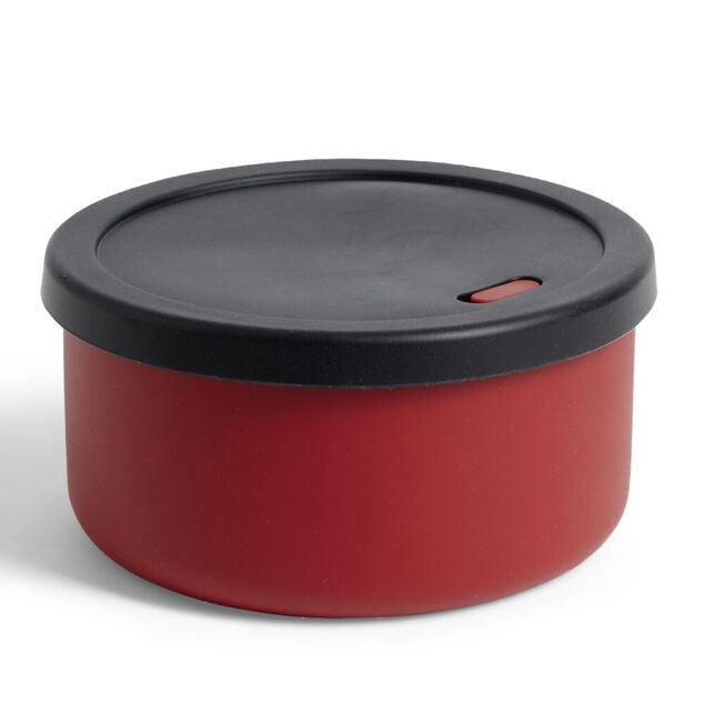 Bo&icirc;te alimentaire ronde en silicone 700ml - &Oslash;14,5xH.7cm