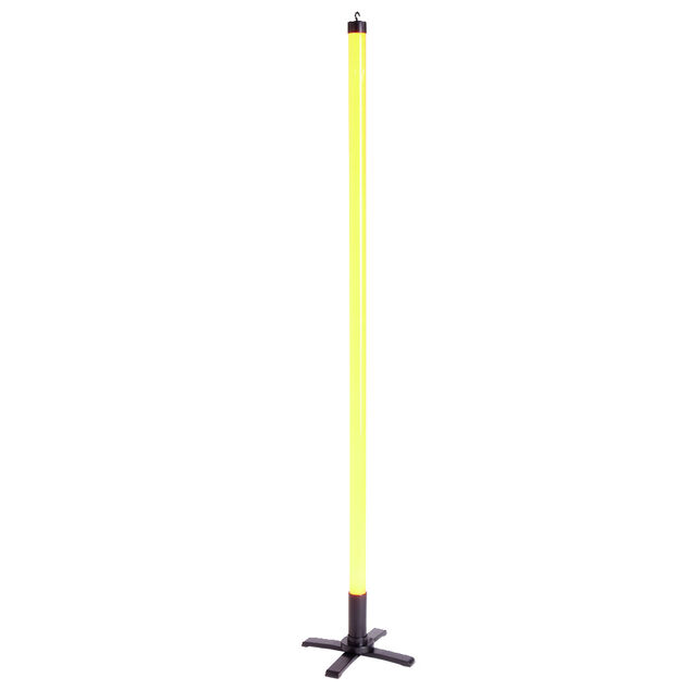 Tube n&eacute;on LED rouge plastique &Oslash;3,3xH116cm
