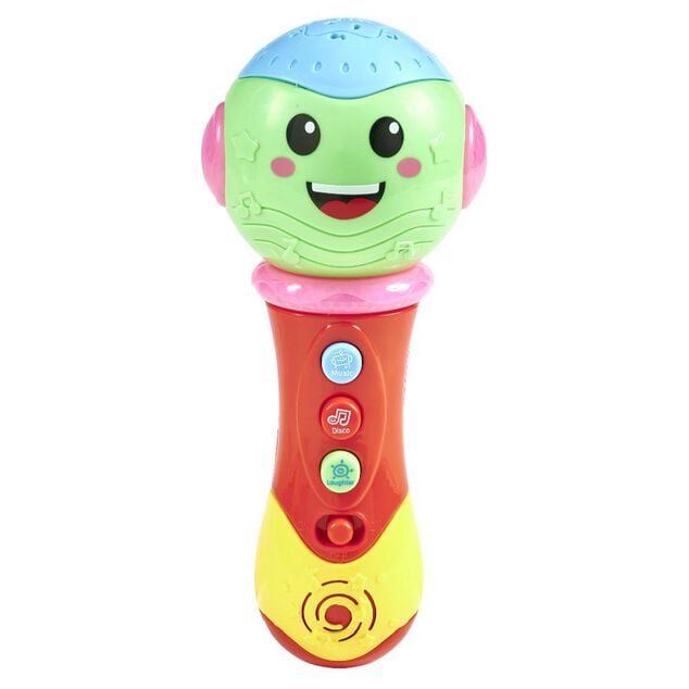 Jouet microphone lumière et son (2 modèles)