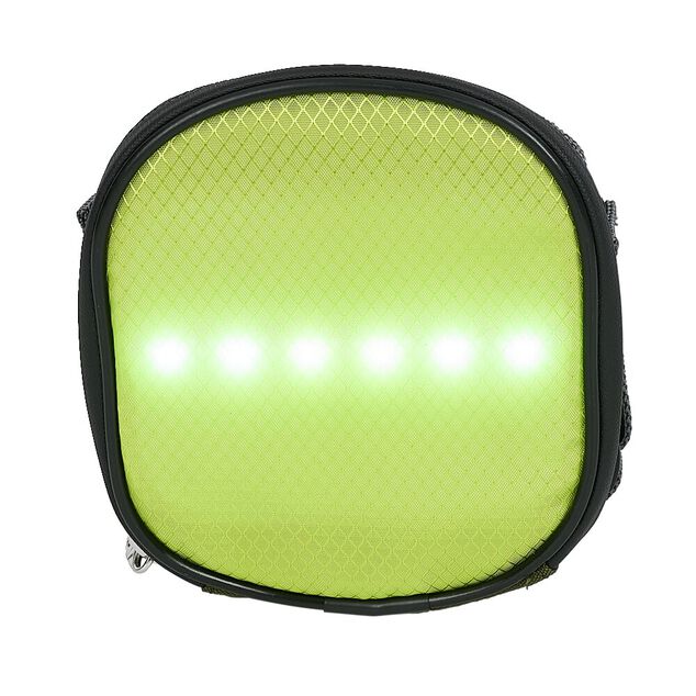 Sacoche de selle pour vélo rechargeable