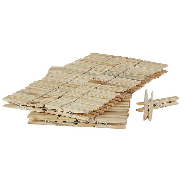 Pince &agrave; linge en bois x96