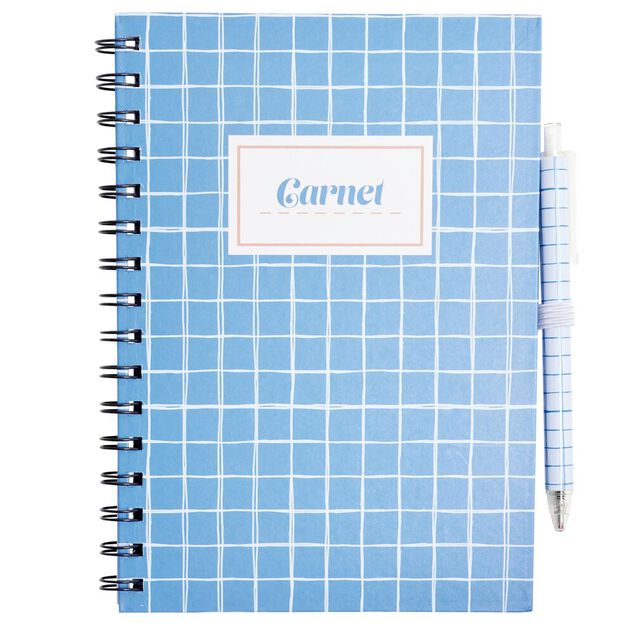 Cadeau merci pour cette année carnet avec stylo 17x22cm (3 modèles)