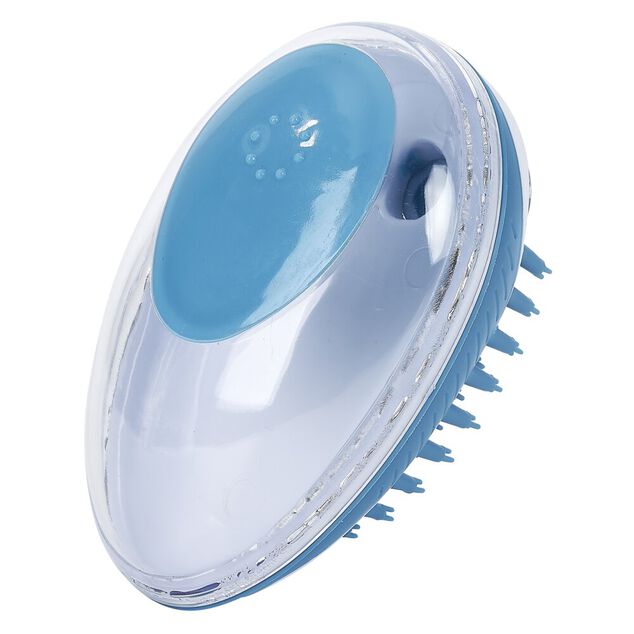 Brosse animal avec réservoir shampooing
