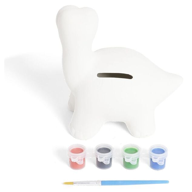 Tirelire dinosaure &agrave; peindre