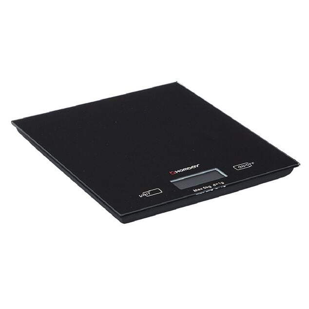 Balance de cuisine &eacute;lectronique et tactile noire Homday