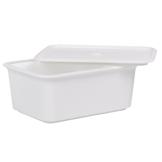Bo&icirc;te de rangement 3 L blanc