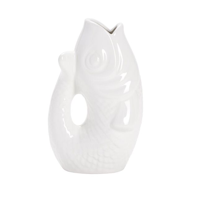 Vase en c&eacute;ramique forme poisson 10x7xH16cm (2 mod&egrave;les)