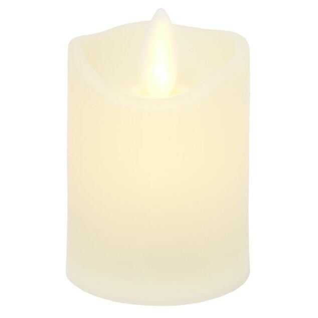 Bougie LED flamme vascillante &Oslash;5,2xH6cm