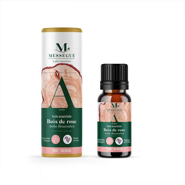 Huile essentielle bois de rose Mess&eacute;gu&eacute; 5ml