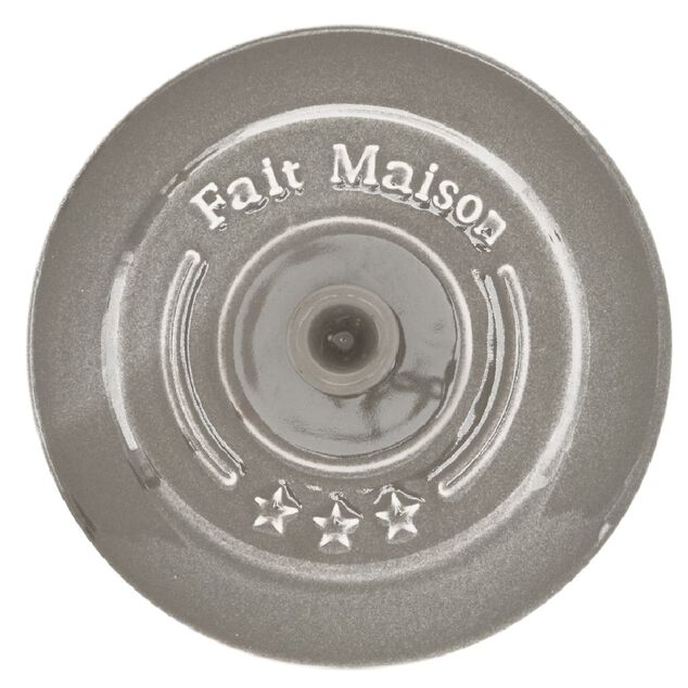 Mini cocotte ronde gris