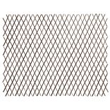 Treillis extensible en osier marron
