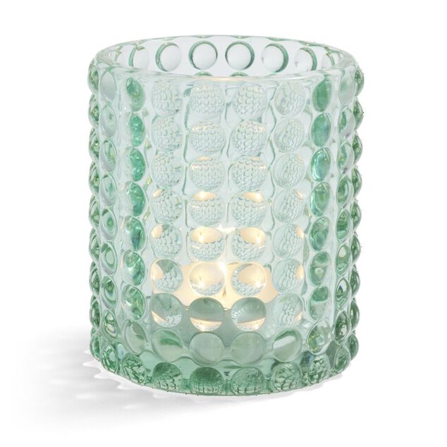 Bougeoir bubble vert &Oslash;7,8cm