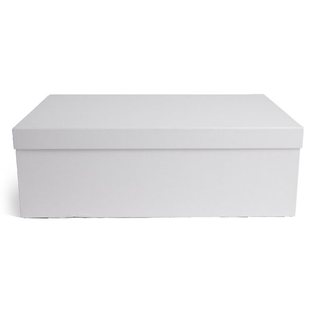 Boîte papier blanc 40x26,5x13cm