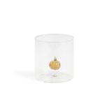 Verre avec décor intérieur citrouille 350ml Ø8xH8,5cm