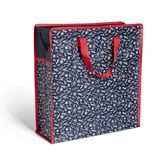 Sac zip décor Noël avec poignées H40x42cm - 3 modèles