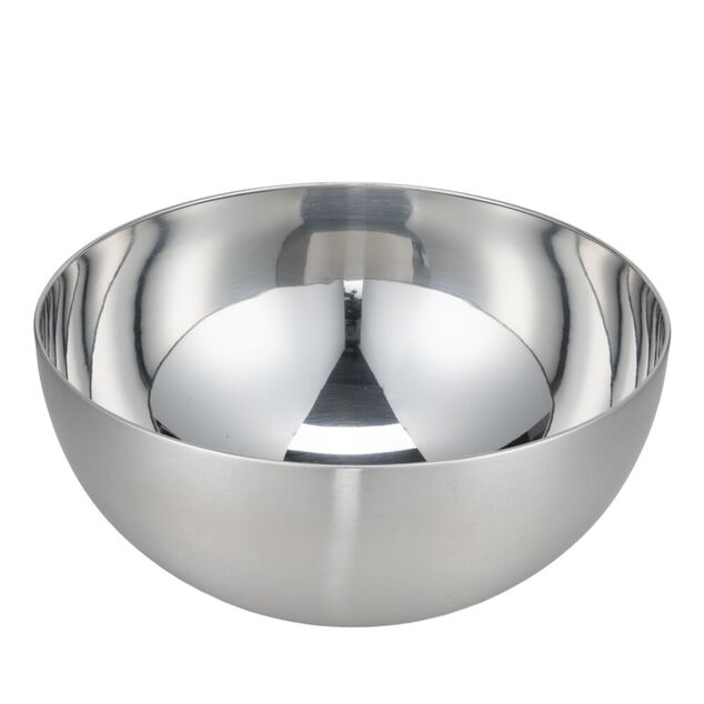 Saladier x3 inox &Oslash;18/23/28,5xH13cm