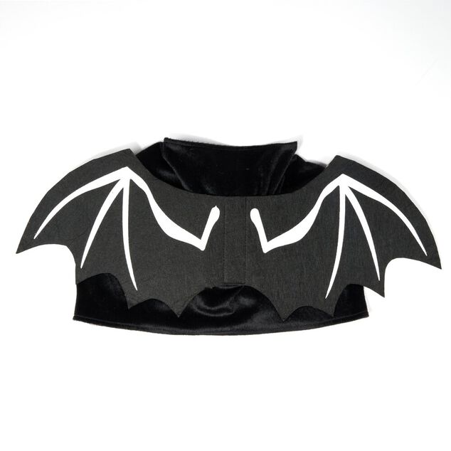 D&eacute;guisement chien Halloween ailes de chauve-souris noir L/XL