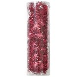 Guirlande de Noël étoile scintillante rouge