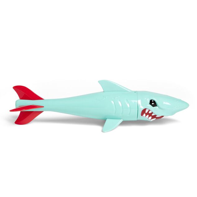 Jeu de piscine lest&eacute; requin g&eacute;ant bleu