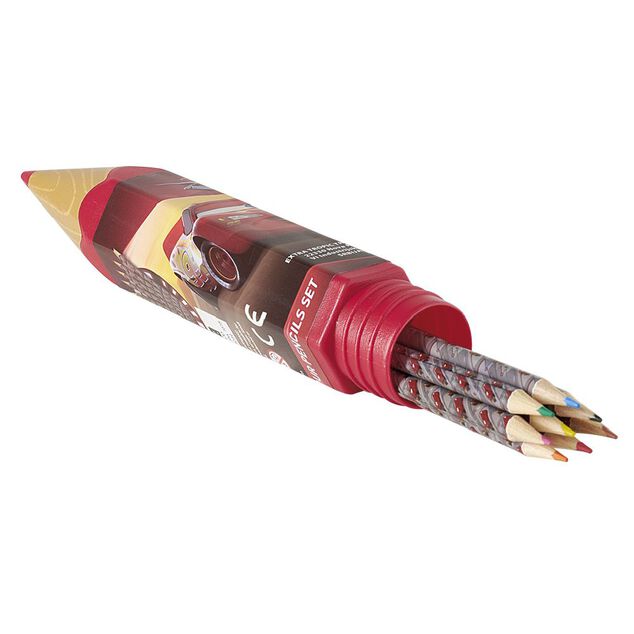 Bo&icirc;te crayon avec crayon de couleur