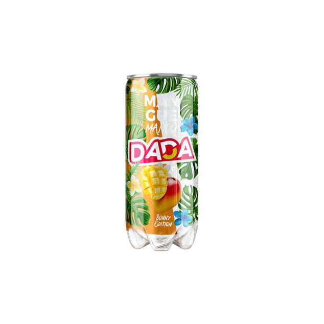 Boisson Dada eau p&eacute;tillante aromatis&eacute;e mangue 33cl