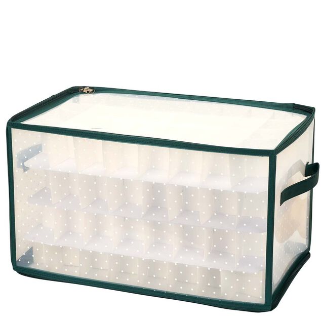 Housse rangement compartiment&eacute;e Noel