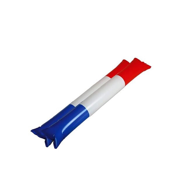 B&acirc;tonnet clap clap Cocorico x2 bleu blanc rouge L60cm