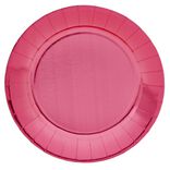 Lot de 10 assiettes en carton &Oslash;23 cm rouge