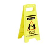 Mini panneau "Attention apéritif en cours" H24,5cm