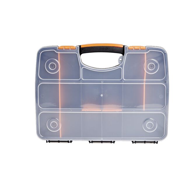 Bo&icirc;te &agrave; outils multi compartiments 38,5x29,5xH6,5cm