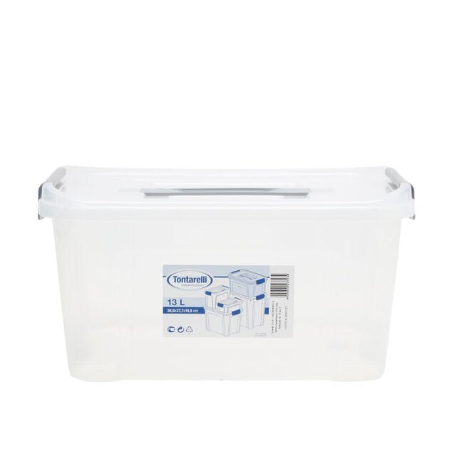 Box de rangement Combi Tontarelli 13 L transparent