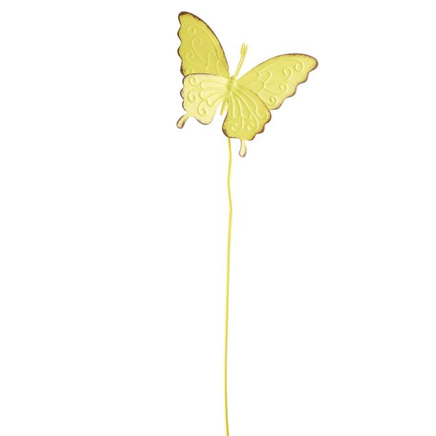 Figurine &agrave; planter m&eacute;tal papillon H56cm (3 mod&egrave;les)