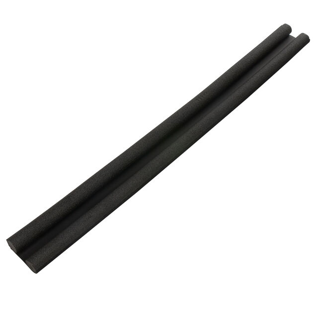 Boudin isolant bas de porte polyester noir L92cm