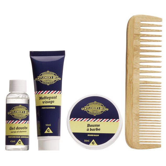 Coffret Barbier soin barbe et moustache