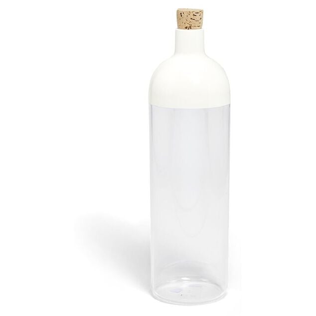 Bouteille r&eacute;cipient 1,2L plastique transparent