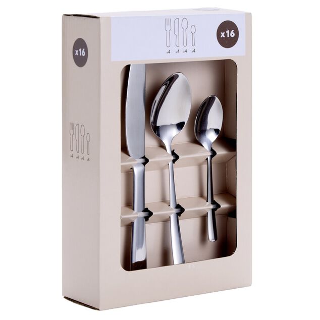M&eacute;nag&egrave;re 16 pi&egrave;ces acier inoxydable