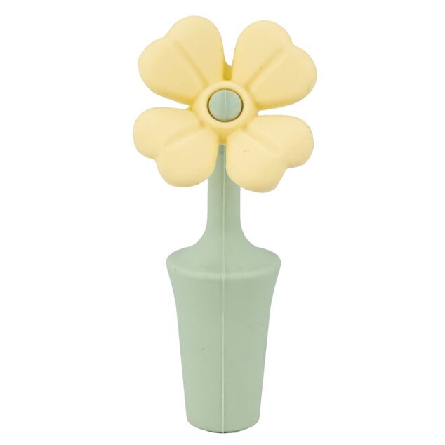 Bouchon silicone x3 forme fleur &Oslash;2,5xH6cm
