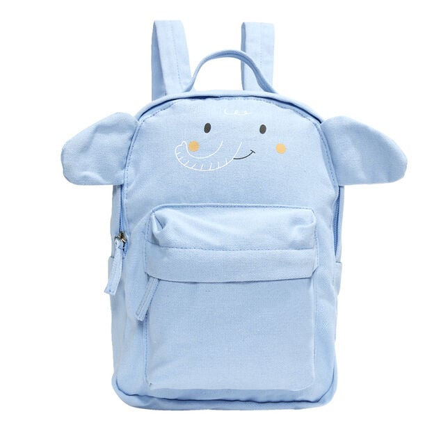 Sac &agrave; dos enfant design animal 21x9xH28,5cm - 2 mod&egrave;les lapin ou &eacute;l&eacute;phant